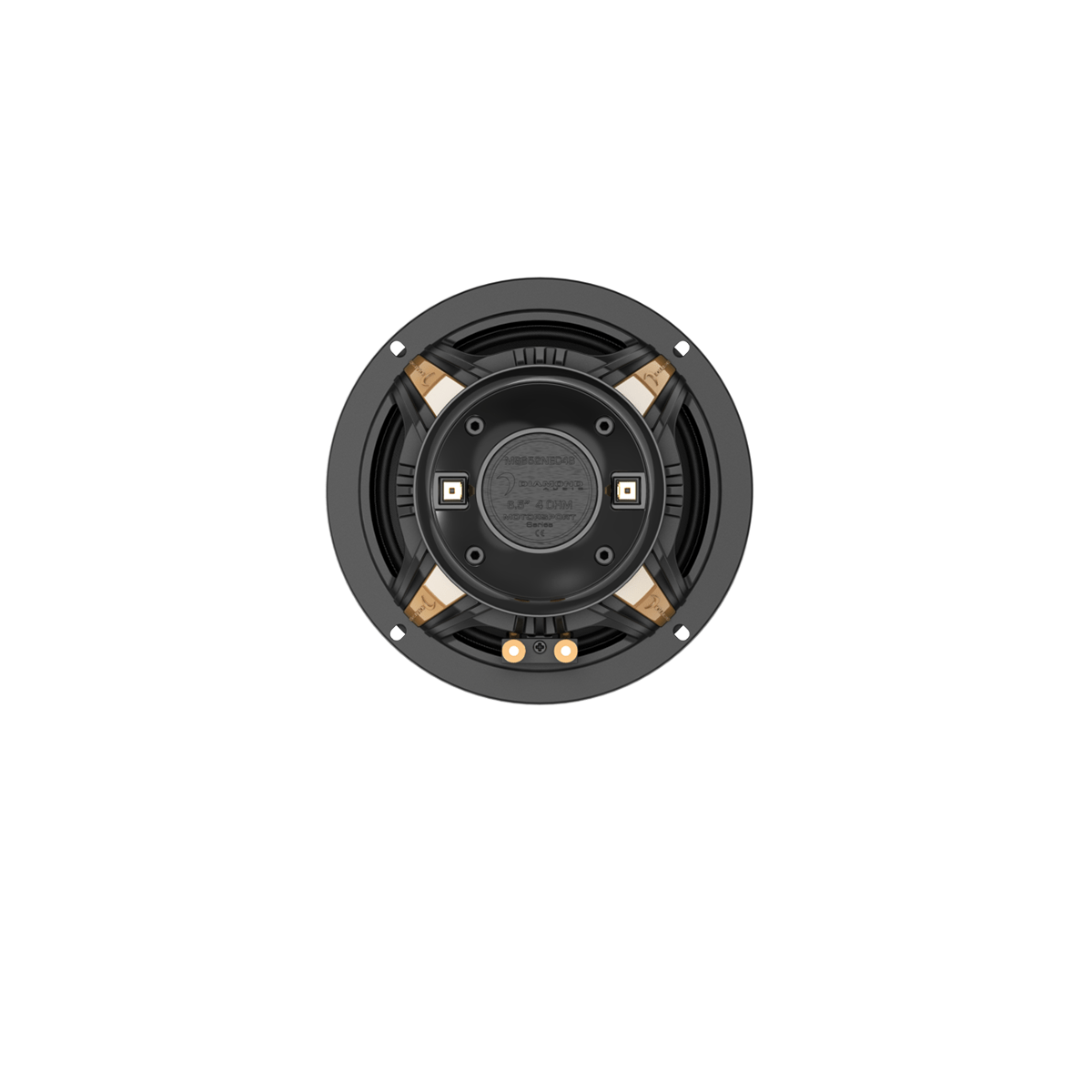 MS652NEO4S - 6.5" 2-WAY CO-AXIAL SHALLOW MOUNT NEO SPEAKERS (4 ohm )
