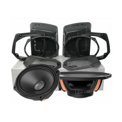 1998-2013 Harley Davidson Cut-In Lid Kit with MS69NEO (4 ohm ) - MS694NEOLK13