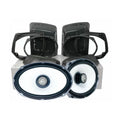 1998-2013 Harley Davidson Cut In Lid Kit with HXM69F2 Speakers (2 ohm ) - MSHXM692LK13