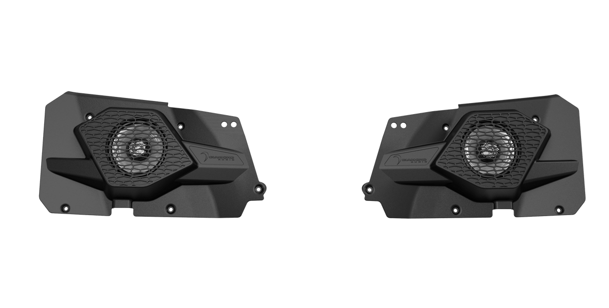 Polaris RZR 2014-2018 Rear Speaker Panel Kit with HXM65F4 Speakers - MSRZRRS