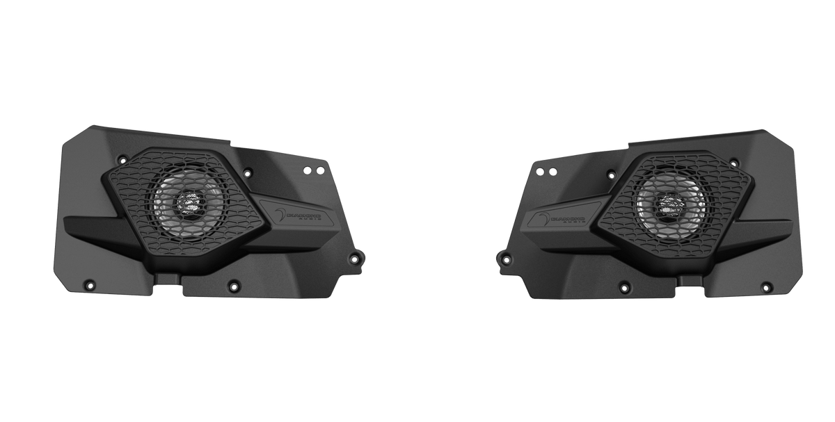 Polaris RZR 2014-2018 Rear Speaker Panel Kit with HXM65F4 Speakers - MSRZRRS