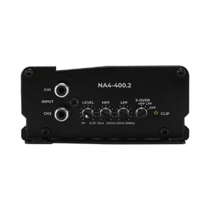 NA4-400.2 Nautic 400 Watt Waterproof 2 Channel Amplifier