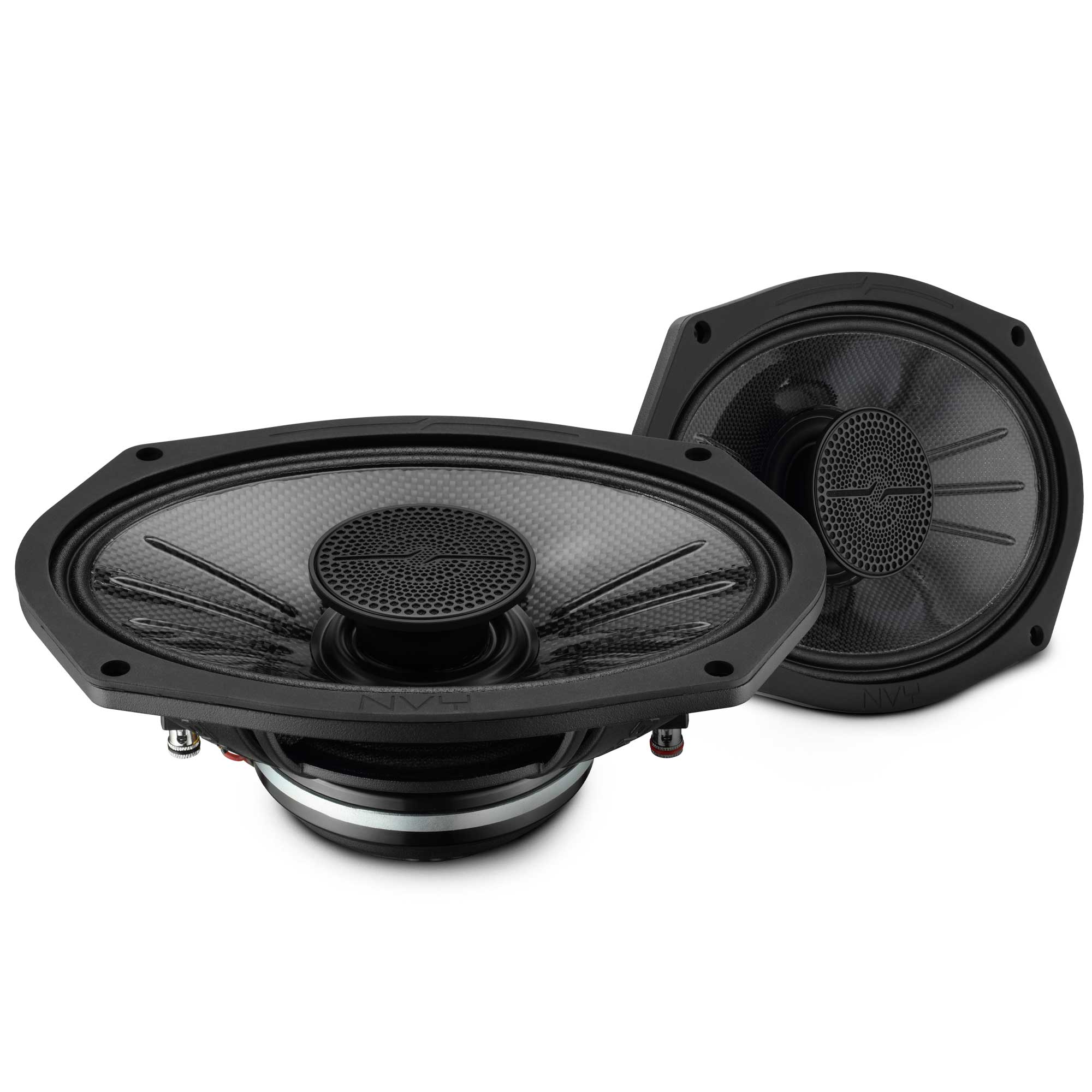 6x9” Slim Hybrid Loudspeakers with Compression Driver, Carbon Fiber Cone and Neodymium Magnet | 250W RMS 4-Ohm - DS18
