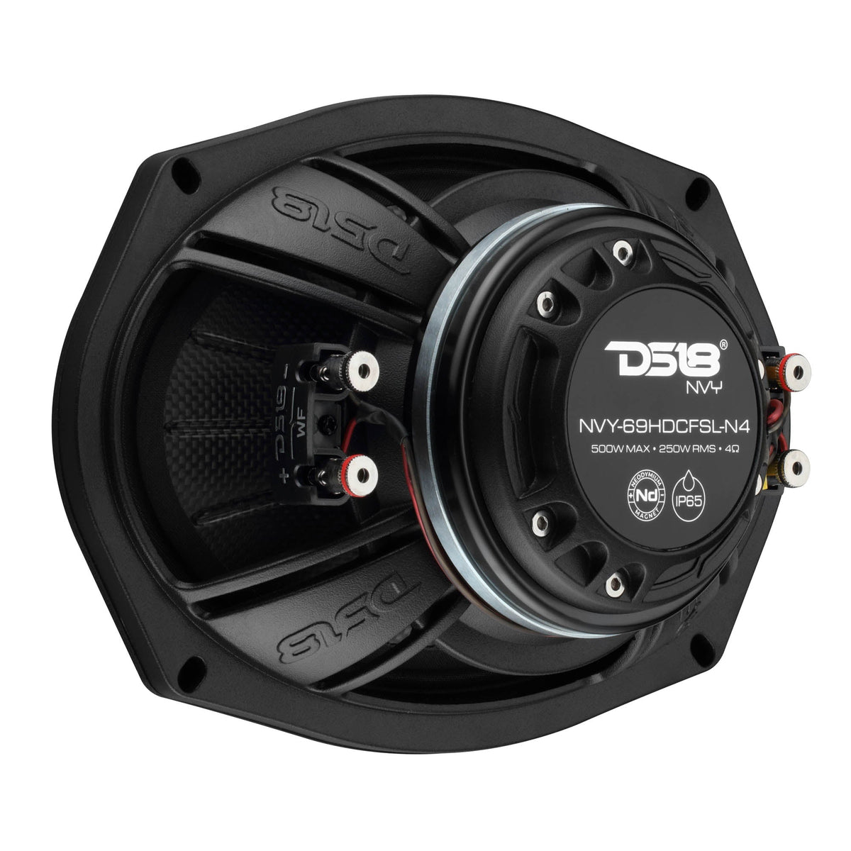 6x9” Slim Hybrid Loudspeakers with Compression Driver, Carbon Fiber Cone and Neodymium Magnet | 250W RMS 4-Ohm - DS18