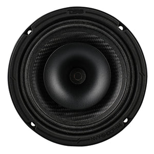 6.5" Water Resistant Carbon Fiber Cone Hybrid Loudspeaker With 2" VC Compression Driver and Neodymium Magnet | 300W RMS 8-Ohm