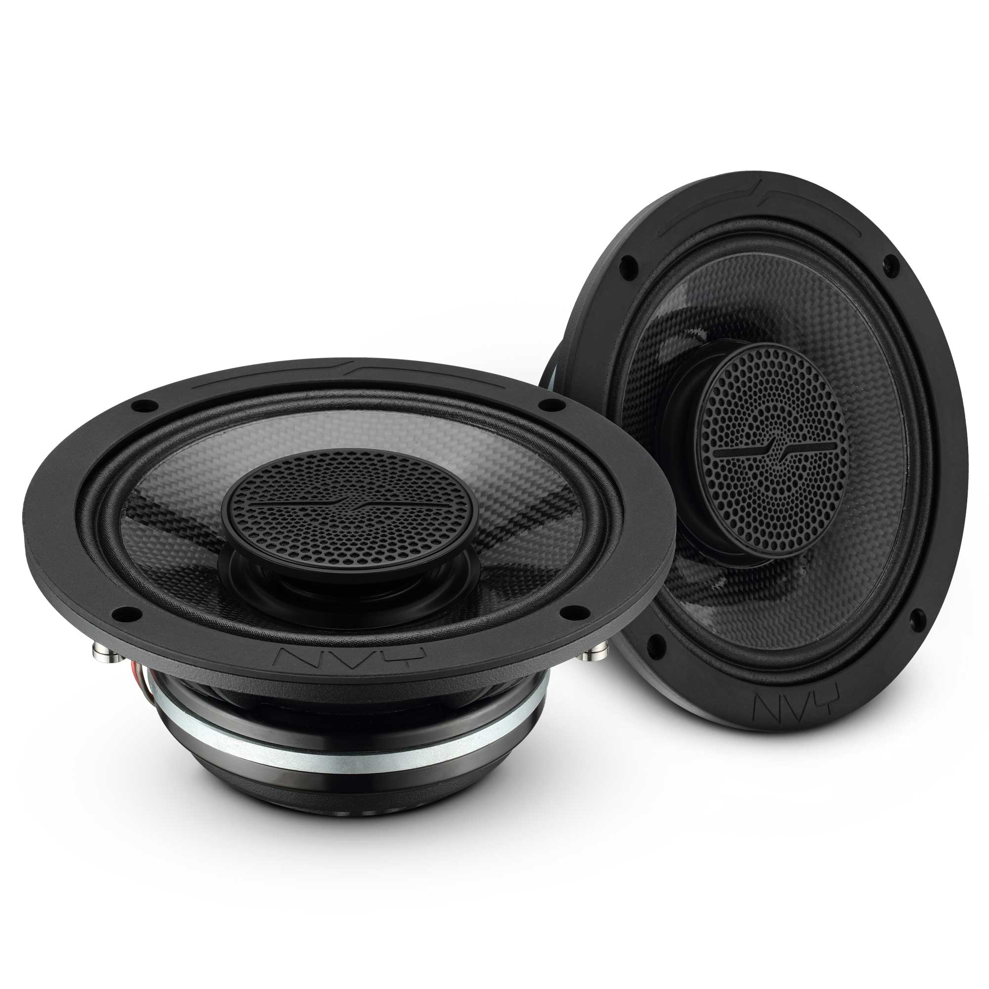 6.5” Slim Hybrid Loudspeakers with Compression Driver, Carbon Fiber Cone and Neodymium Magnet | 250W RMS 2-Ohm - DS18