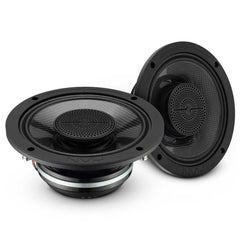 6.5” Slim Hybrid Loudspeakers with Compression Driver, Carbon Fiber Cone and Neodymium Magnet | 250W RMS 2-Ohm - DS18