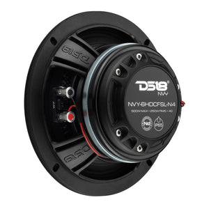 6.5” Slim Hybrid Loudspeakers with Compression Driver, Carbon Fiber Cone and Neodymium Magnet | 250W RMS 4-Ohm - DS18