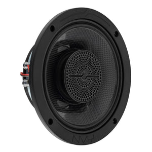 6.5” Slim Hybrid Loudspeakers with Compression Driver, Carbon Fiber Cone and Neodymium Magnet | 250W RMS 4-Ohm - DS18