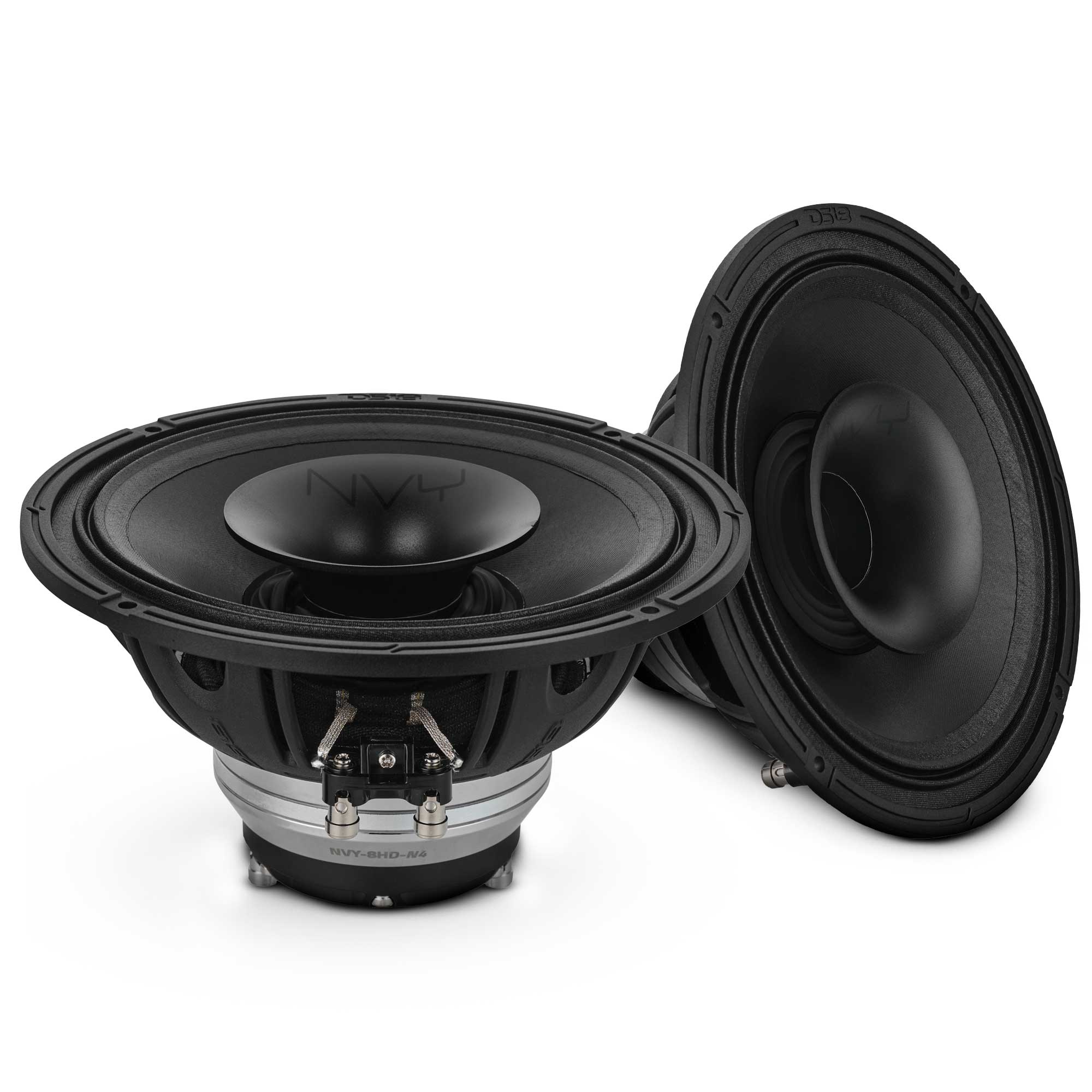 8” Water-Resistant Hybrid Loudspeaker With Titanium Compression Driver and Neodymium Magnet | 250W RMS 4-Ohm - DS18