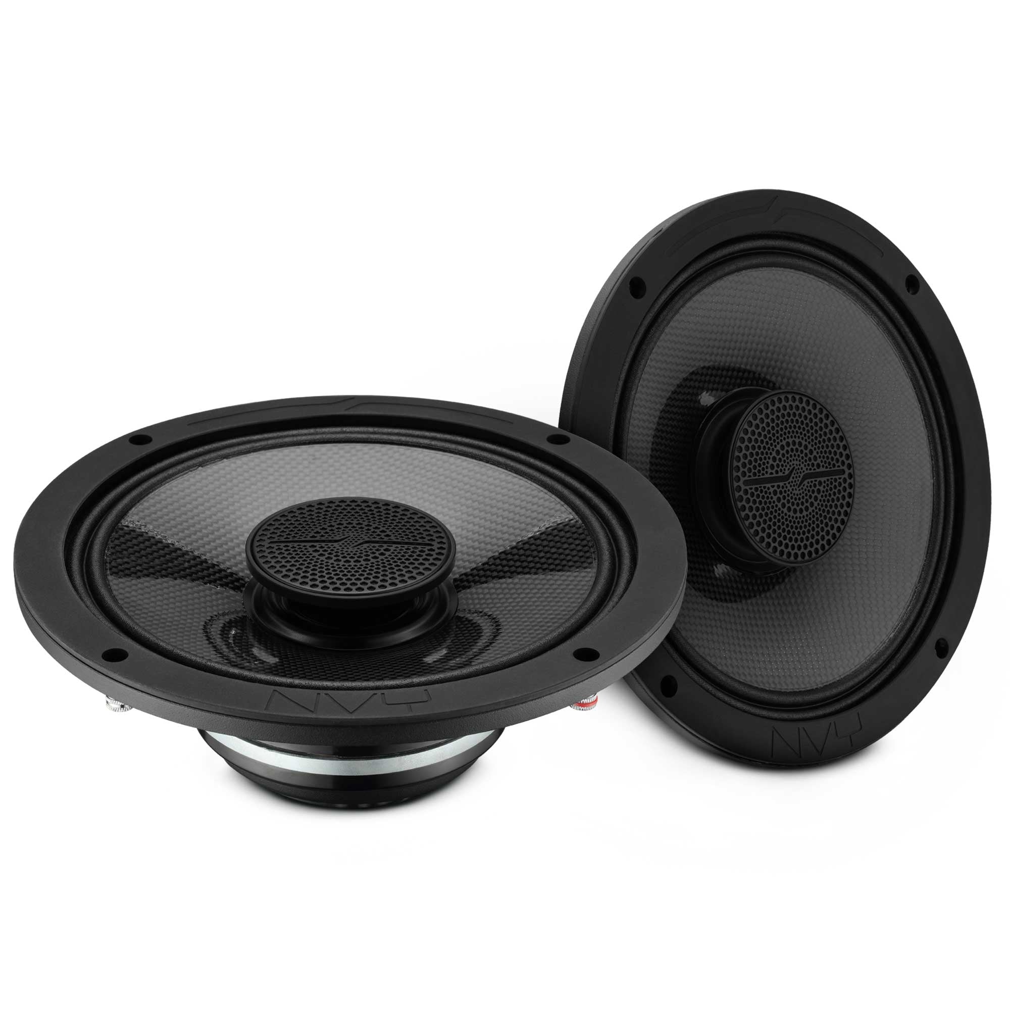 8” Slim Hybrid Loudspeakers with Compression Driver, Carbon Fiber Cone and Neodymium Magnet | 250W RMS 4-Ohm - DS18