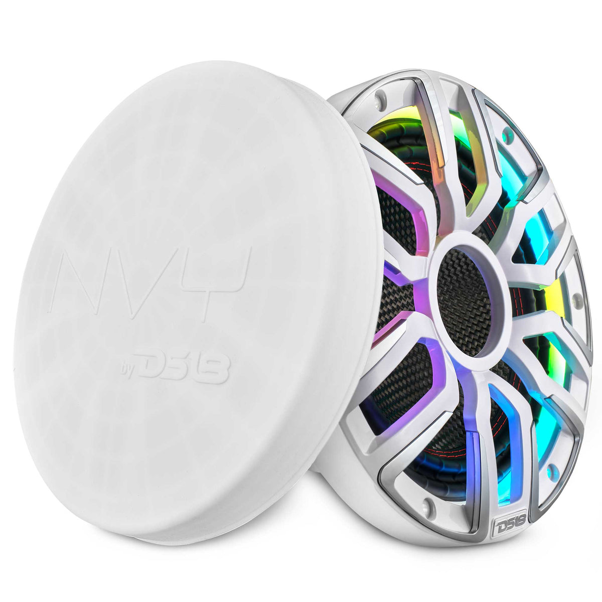 10” Neodymium Marine & Powersports Subwoofer With Carbon Fiber Cone | 600W RMS 4-Ohm - DS18