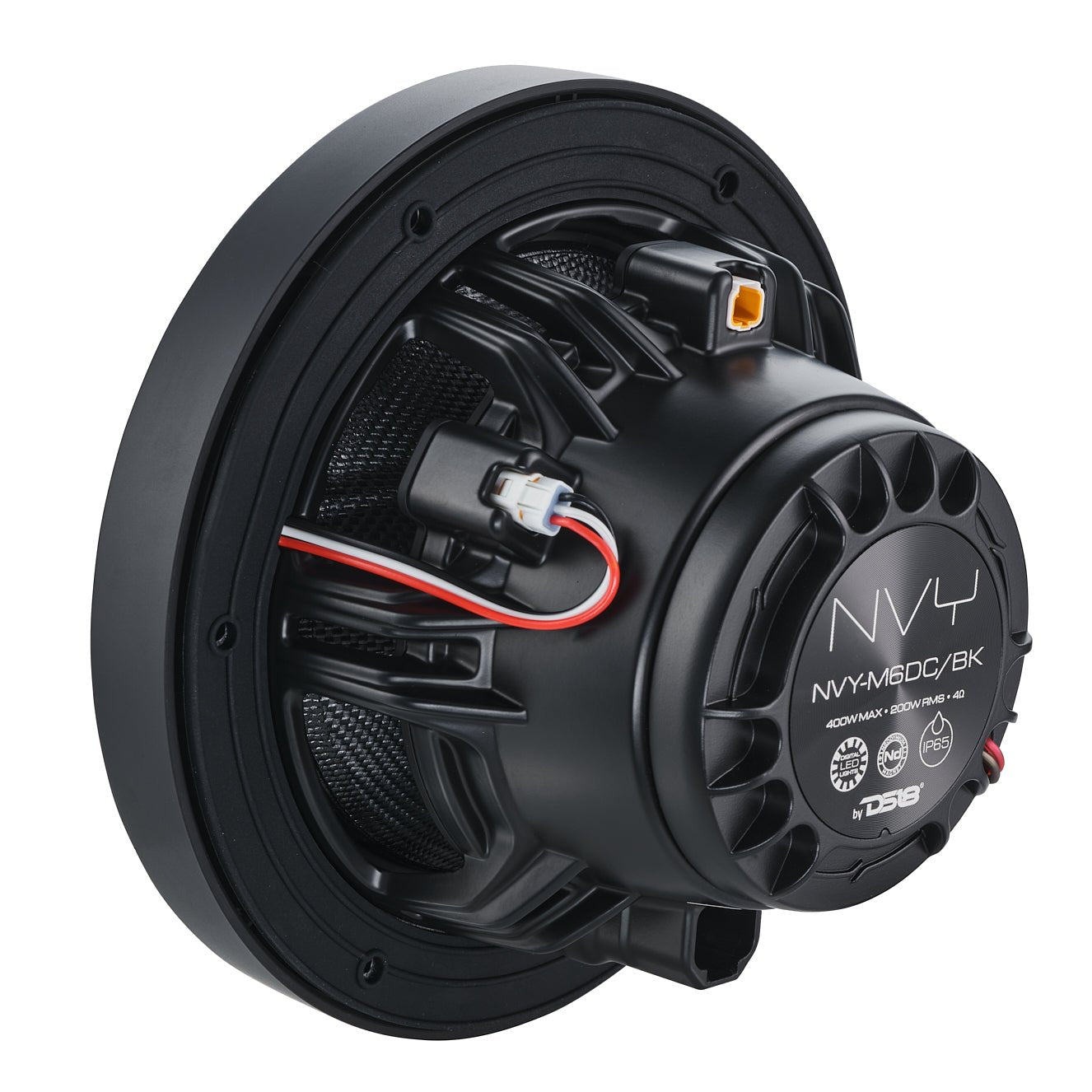 6.5” Marine Grade Hybrid Coaxial Speaker With Neodymium Magnet, Kevlar Cone, and Compression Driver | 200W RMS 4-Ohm - DS18