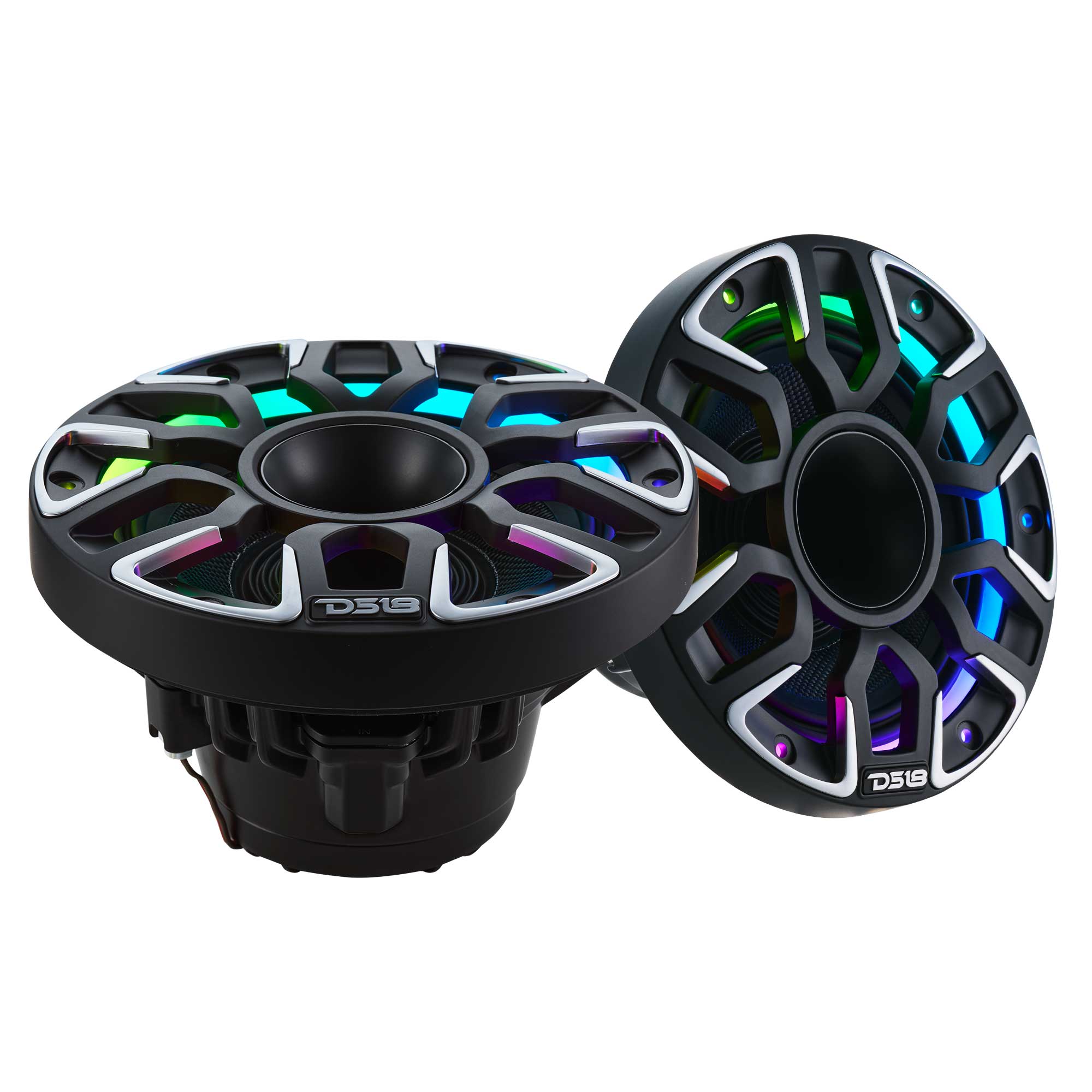 6.5” Marine Grade Hybrid Coaxial Speaker With Neodymium Magnet, Kevlar Cone, and Compression Driver | 200W RMS 4-Ohm - DS18