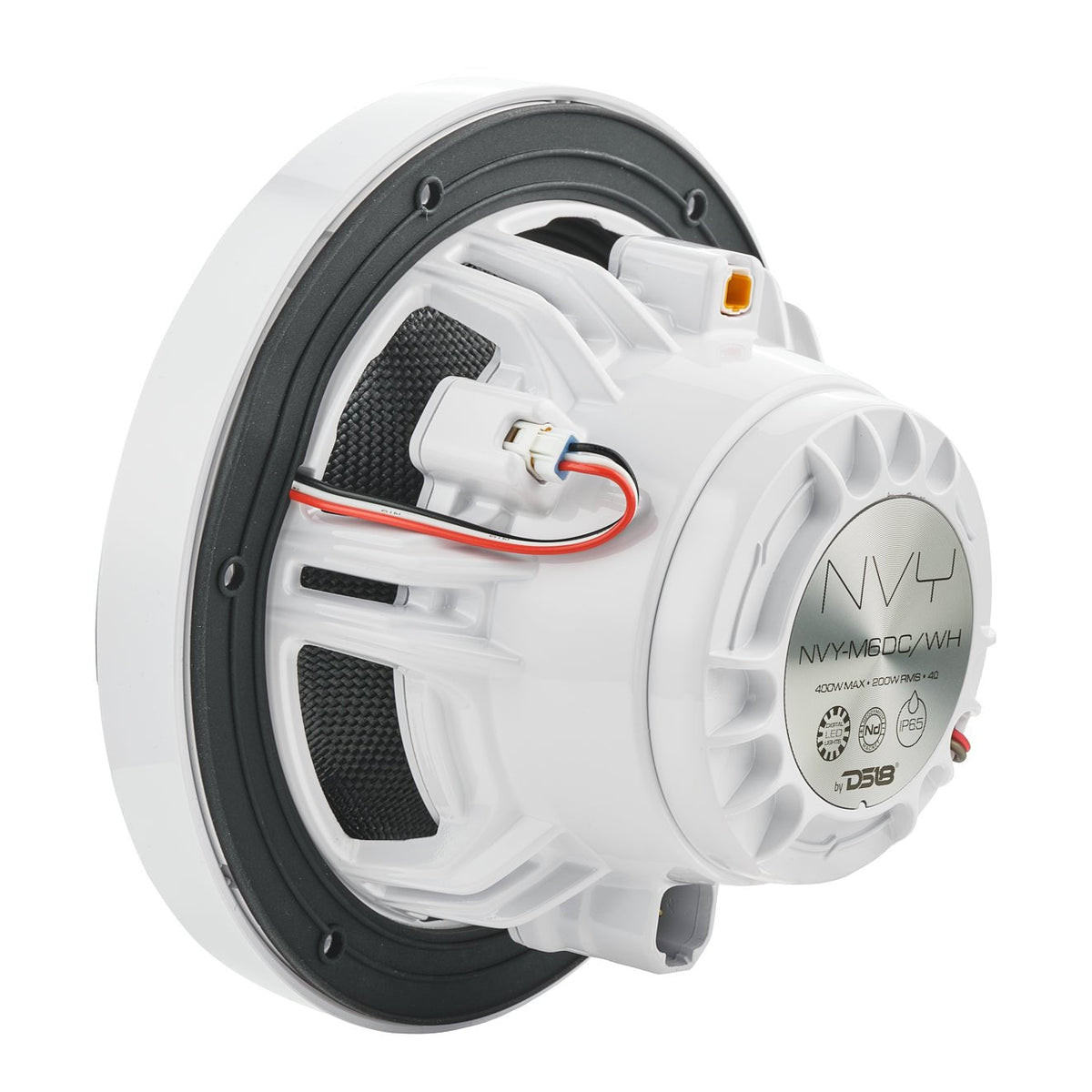 6.5” Marine Grade Hybrid Coaxial Speaker With Neodymium Magnet, Kevlar Cone, and Compression Driver | 200W RMS 4-Ohm - DS18
