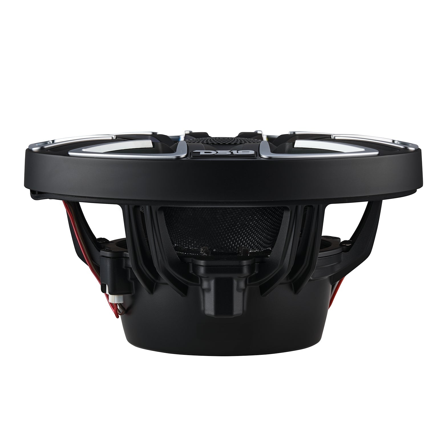 8” Marine Coaxial Speaker With Kevlar Cone, Bullet Tweeter, Neodymium Magnet, and Digital LED Lights | 200W RMS 4-Ohm - DS18