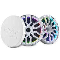 8" Marine Grade Hybrid Coaxial Speaker With Neodymium Magnet, Kevlar Cone, and Compression Driver | 200W RMS 4-Ohm - DS18