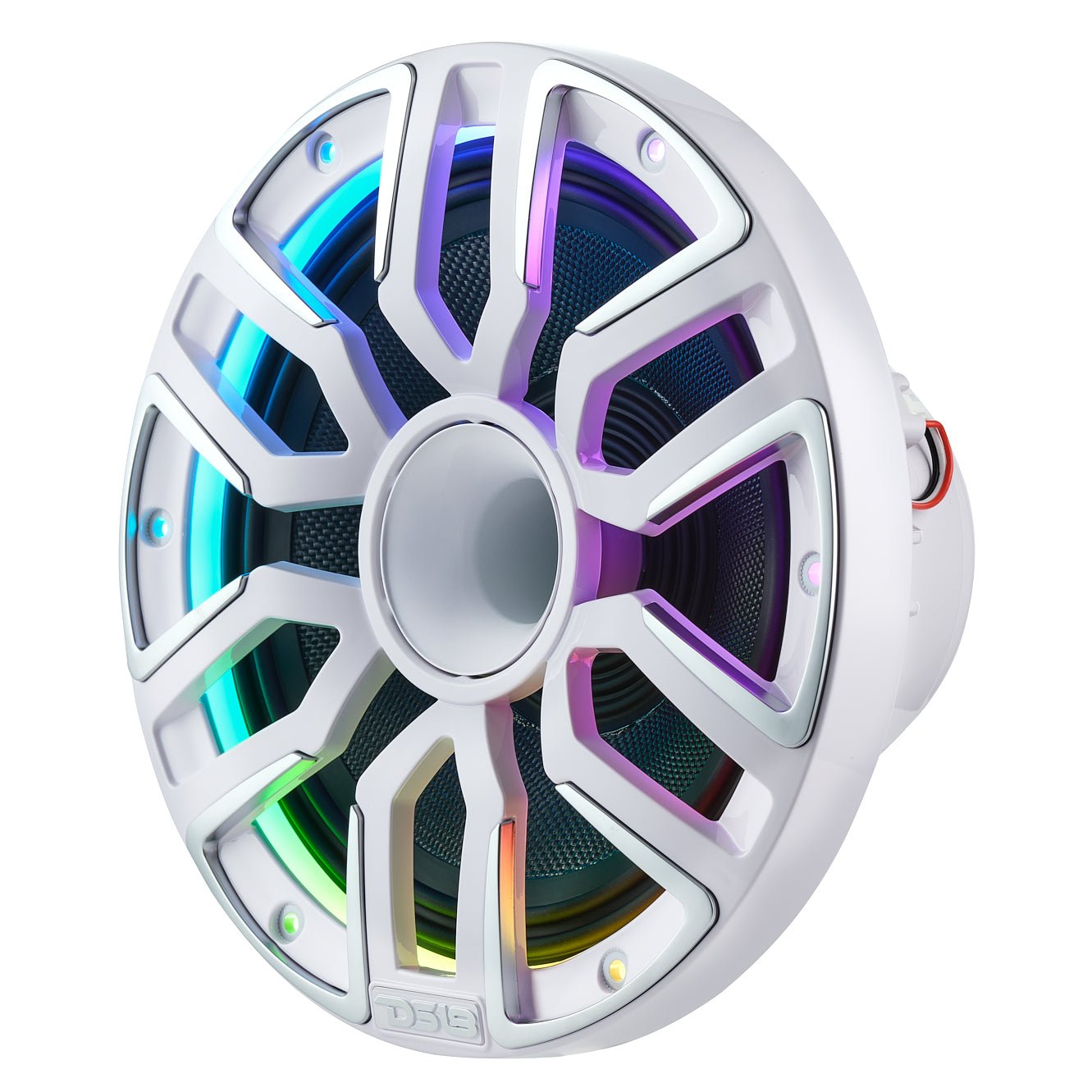 8" Marine Grade Hybrid Coaxial Speaker With Neodymium Magnet, Kevlar Cone, and Compression Driver | 200W RMS 4-Ohm - DS18