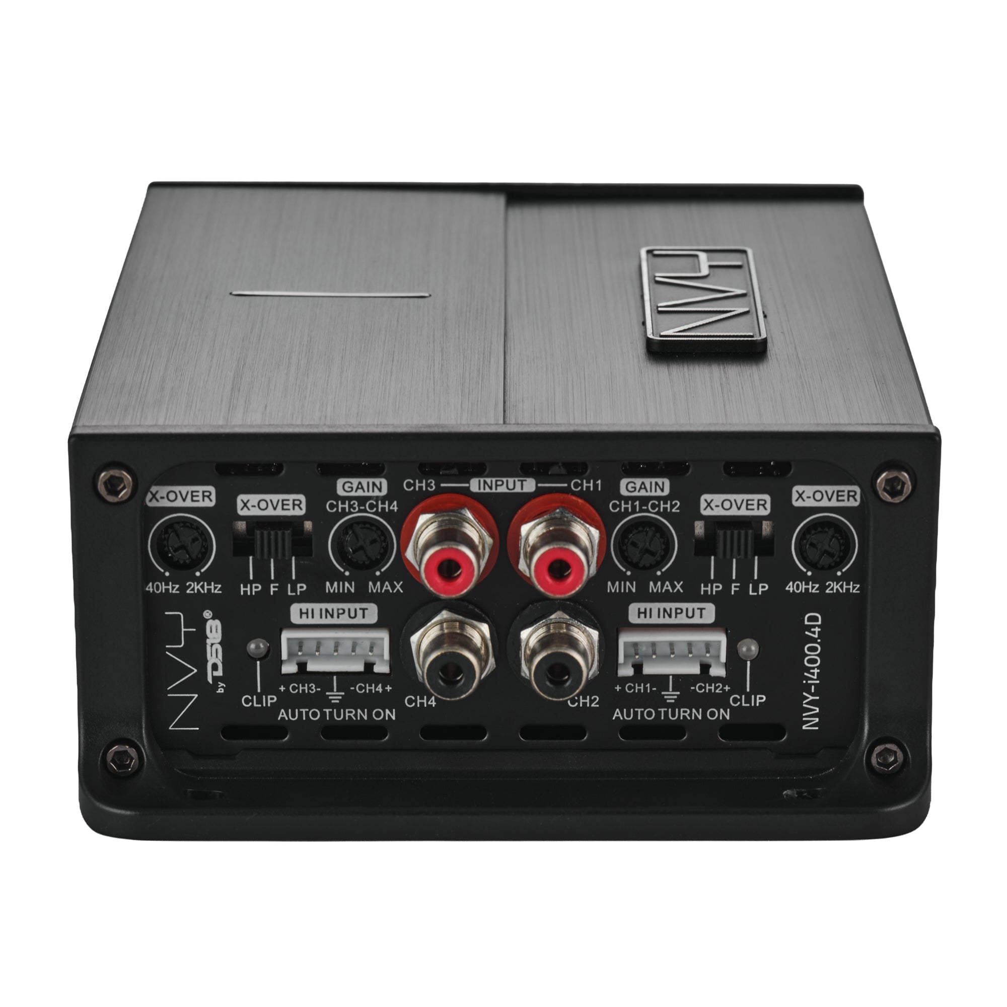 NVY Full Range 4-Channel Amplifier 4 x 400 Watts RMS @ 2-Ohm - DS18
