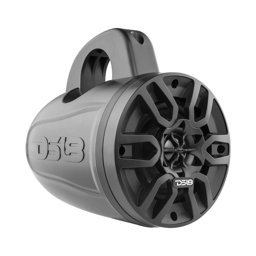 MP 4" Wakeboard Tower Speakers 50 Watts Rms -Black - DS18