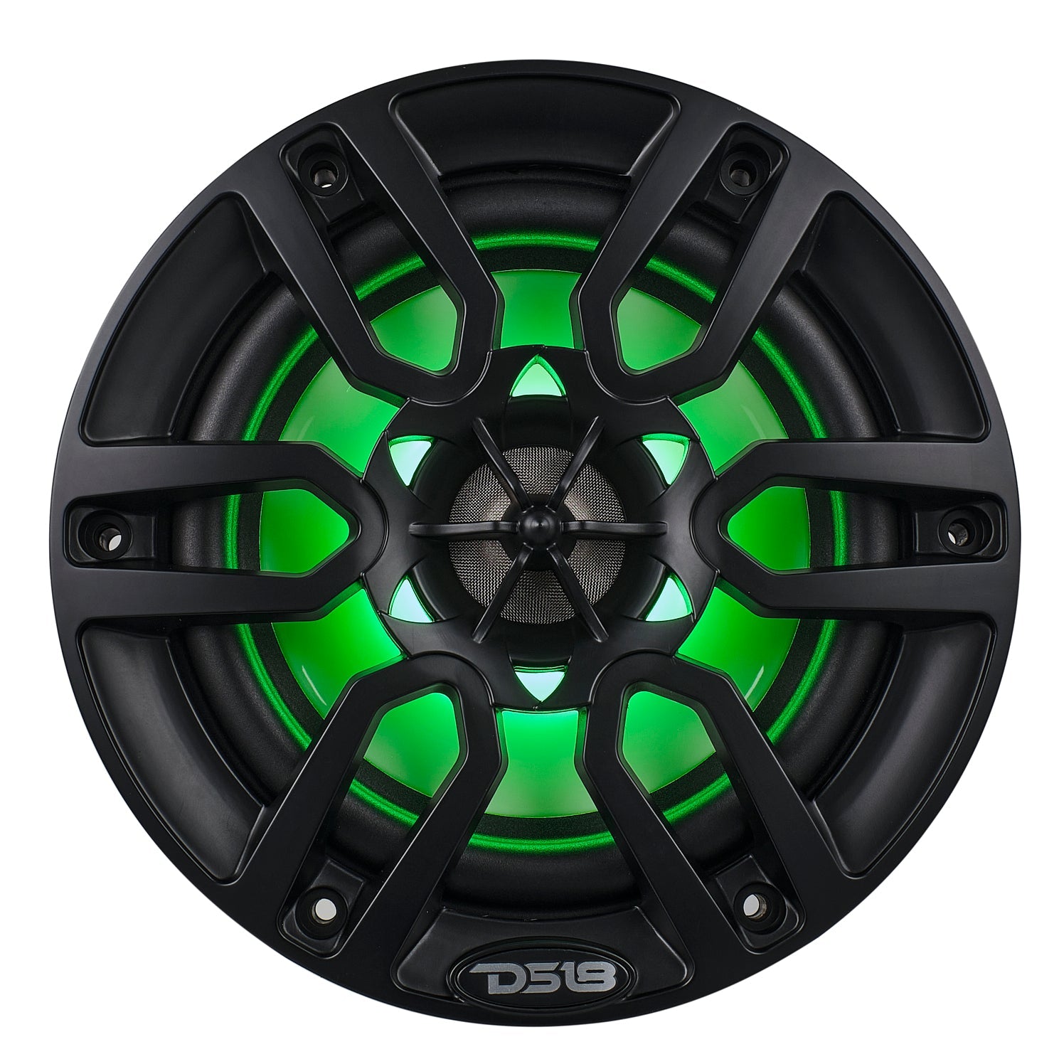 NXL 6.5" 2-Way Coaxial Marine Speaker with LED RGB Lights | 100W RMS 4-Ohm - DS18