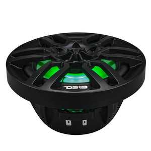 NXL 6.5" 2-Way Coaxial Marine Speaker with LED RGB Lights | 100W RMS 4-Ohm - DS18