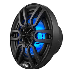 NXL 6.5" 2-Way Coaxial Marine Speaker with LED RGB Lights | 100W RMS 4-Ohm - DS18