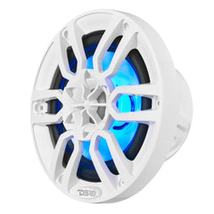 NXL 6.5" 2-Way Coaxial Marine Speaker with LED RGB Lights | 100W RMS 4-Ohm - DS18
