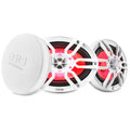 NXL 6x9" 2-Way Coaxial Marine Speaker with LED RGB Lights | 125W RMS 4-Ohm - DS18