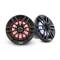 DS18 Best Marine Stereo Subwoofer Package 1 x 10” Subwoofer | 2 x 6.5” Speaker Tower | 2 x 6.5” Marine Speaker | 1 x 5 Ch