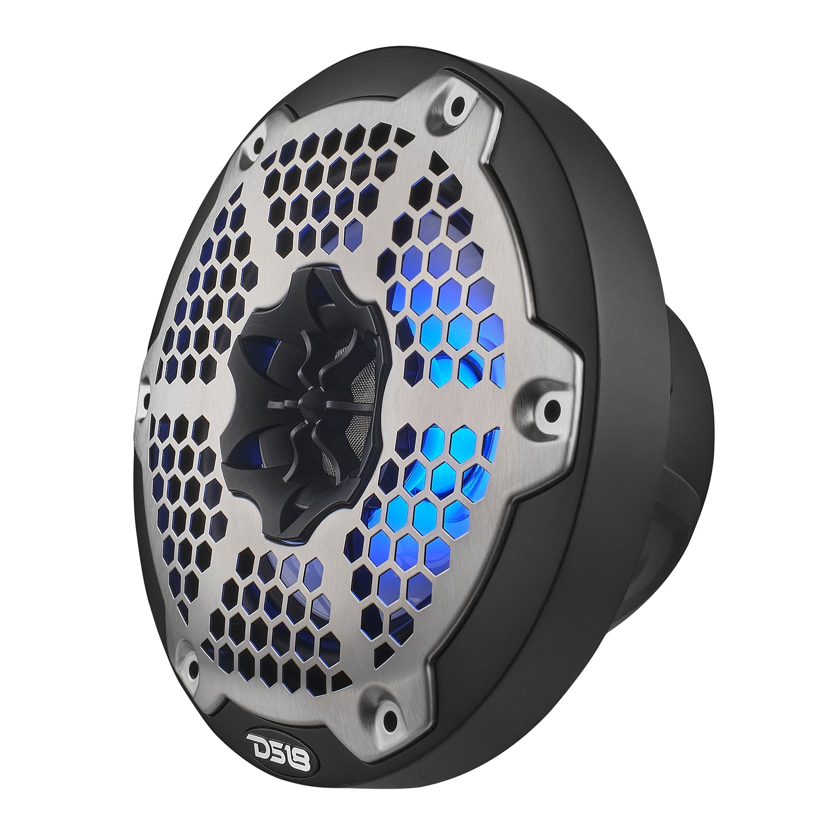 NXL 6.5" 2-Way Coaxial Marine Speaker with RGB LED Lights 100 Watts Rms 4-Ohm - DS18