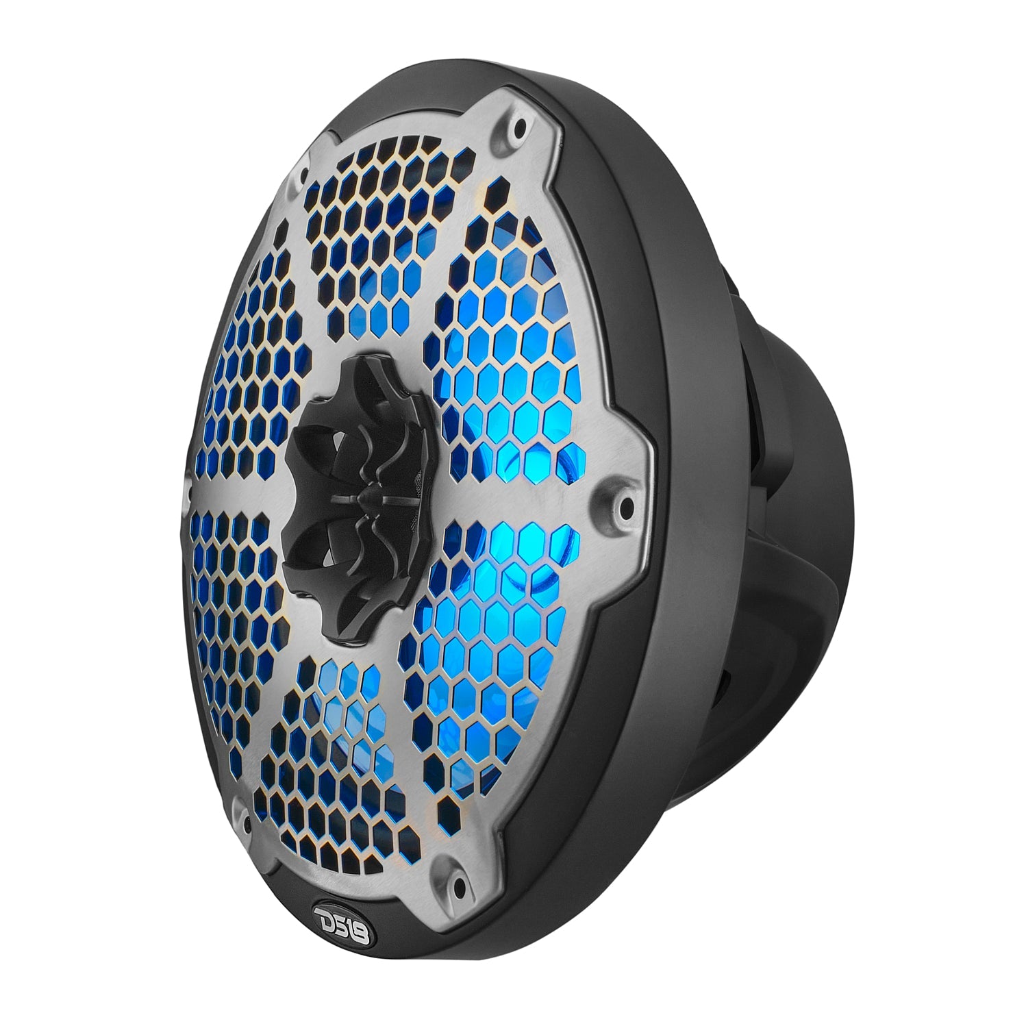 NXL 8" 2-Way Coaxial Marine Speaker With LED RGB Lights 125 Watts Rms 4-Ohm - DS18