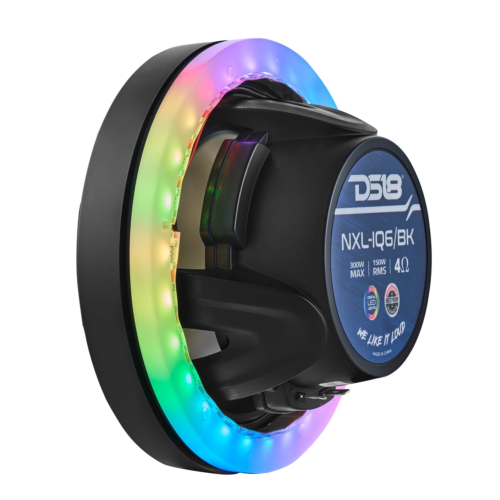 6.5" Digital LED Ring for Marine and Powersporst Speakers and Towers - DS18