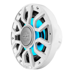 NXL 8" 2-Way Coaxial Marine Speaker with Bullet Tweeter and Digital Led Lights | 175W RMS 4-Ohm - DS18