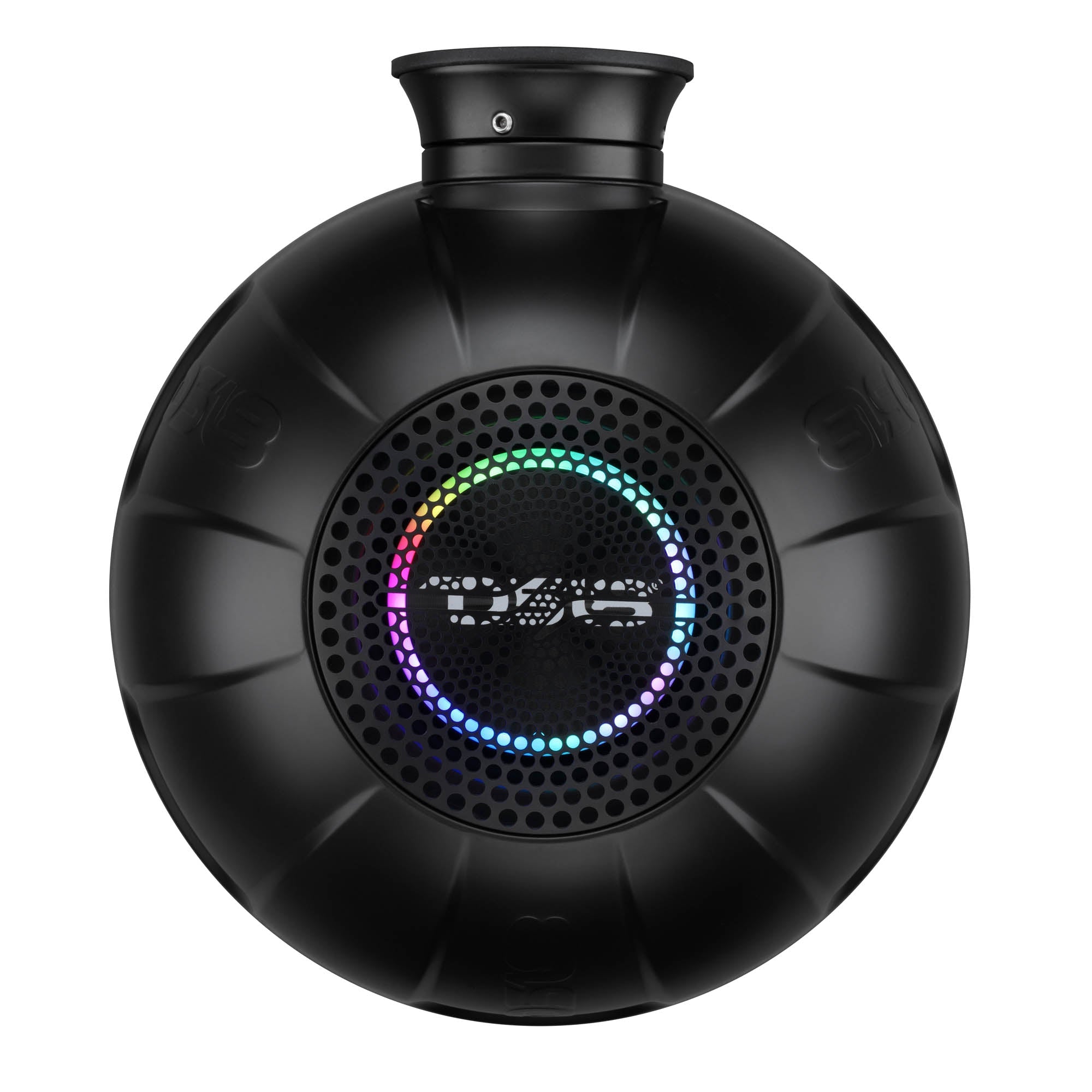 8" NXL-iQ Marine Short Tower Coaxial Speakers with Digital LED Lights, 175W RMS, 350W Max, 4-Ohm - DS18