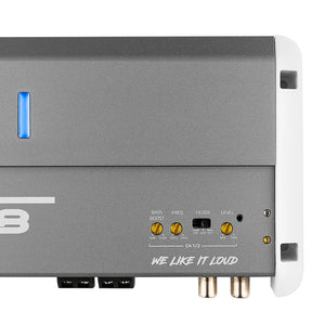 NXL 2-Channel Full-Range Class D IPX5 Marine Amplifier | 2 x 250W RMS @ 4-Ohm - DS18