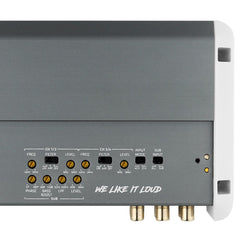 NXL 5-Channel Full-Range Class D IPX5 Marine Amplifier | 4 x 150W @ 4-Ohm and 1 x 600W RMS @ 2-Ohm - DS18