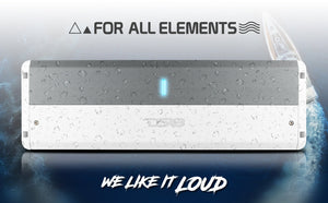 NXL 5-Channel Full-Range Class D IPX5 Marine Amplifier | 4 x 150W @ 4-Ohm and 1 x 600W RMS @ 2-Ohm - DS18