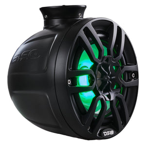 NXL 6.5" Pod 300W Speaker with Integrated RGB LED Lights (Pair) - Perfect for Jet Skis - DS18