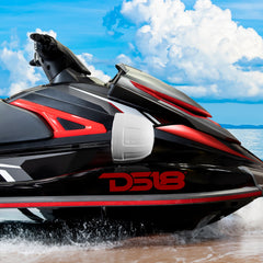 NXL 8" Pod 375W Speaker with Integrated RGB LED Lights (Pair) - Perfect for Jet Skis - DS18
