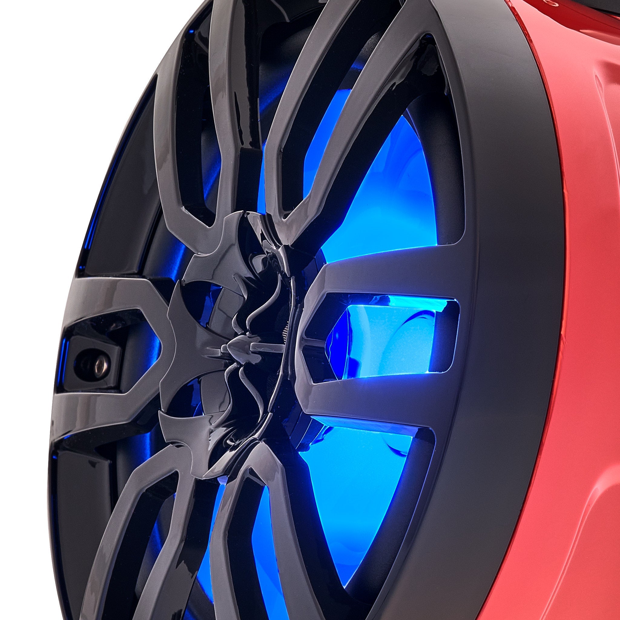NXL 8" Pod 375W Speaker with Integrated RGB LED Lights (Pair) - Perfect for Jet Skis - DS18