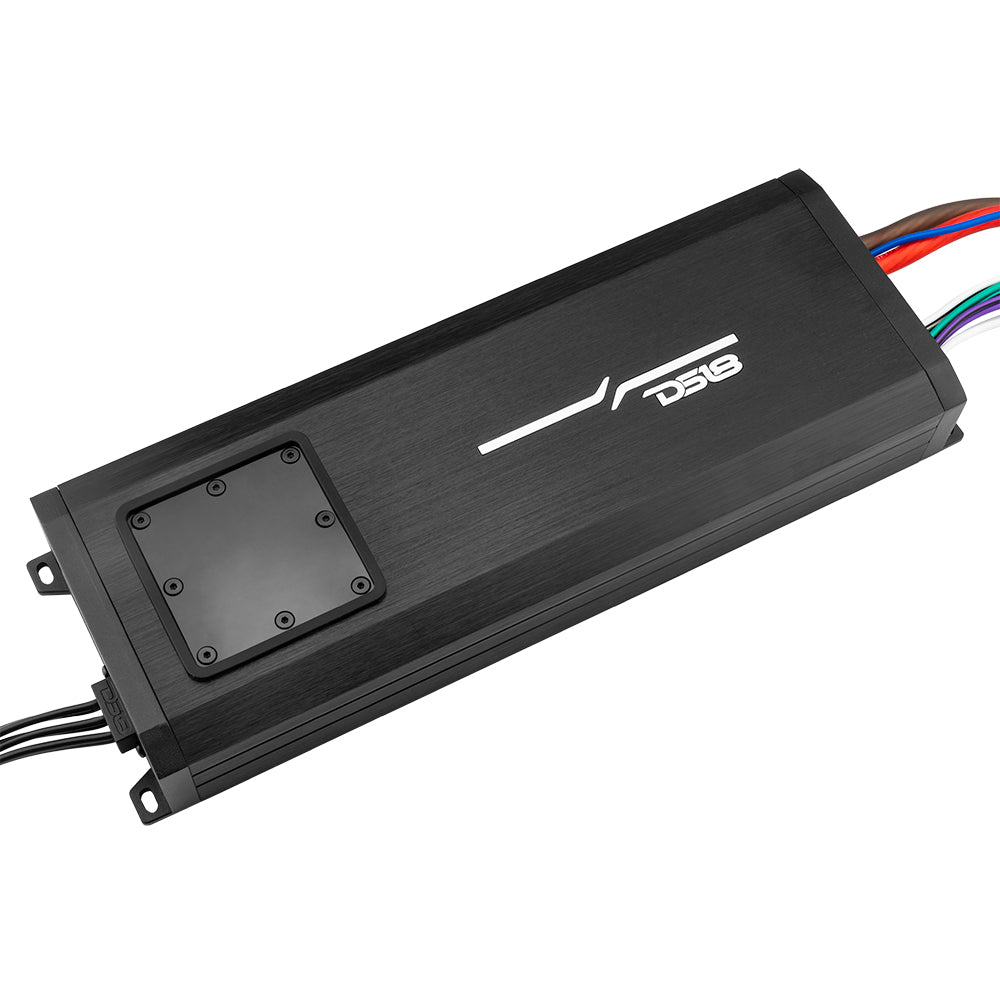 NXL 5-Channel Full-Range Class D IP67 Marine and Powersports Amplifier 4 x 150 @ 4-Ohm and 1 x 600 @ 2-Ohm Watts Rms - DS18