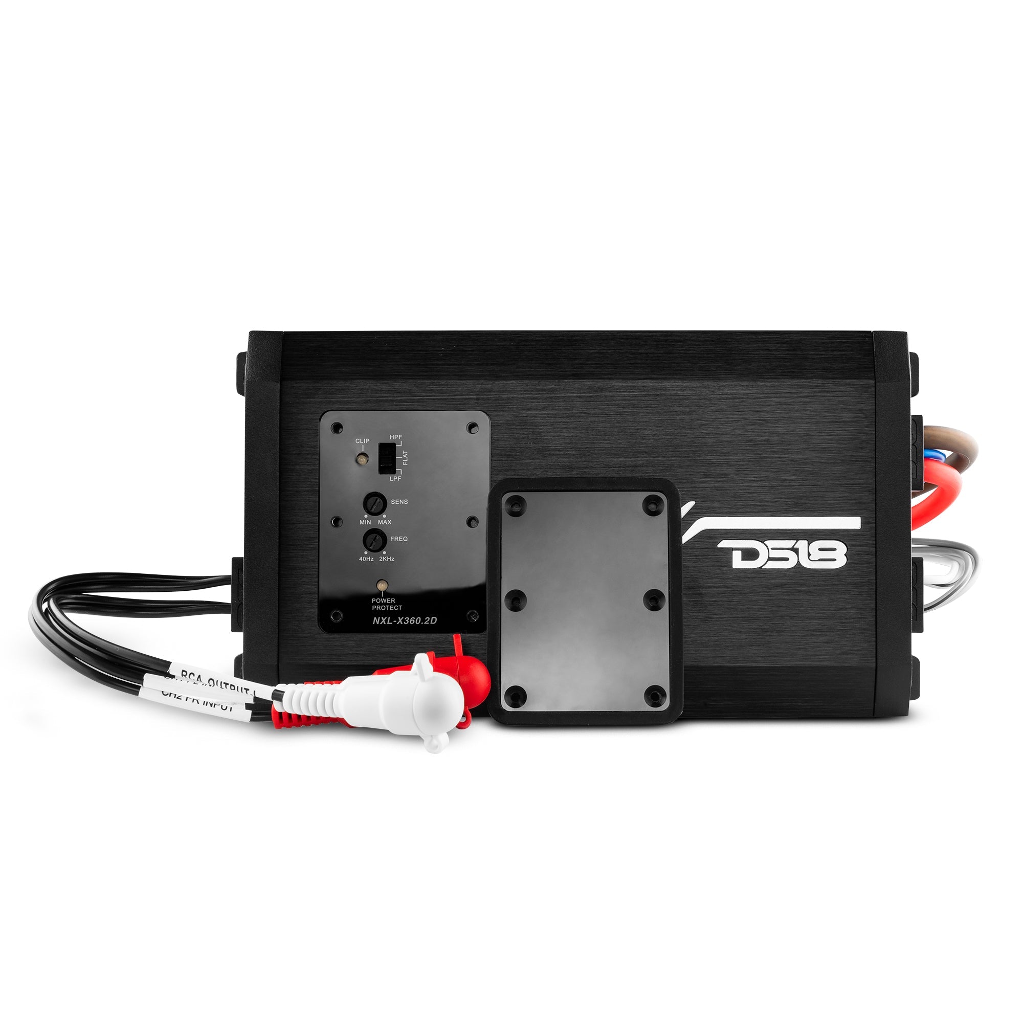 NXL 2-Channel Full-Range Class D IP67 Marine and Powersports Amplifier 2 x 180 Watts Rms @ 4-Ohm - DS18