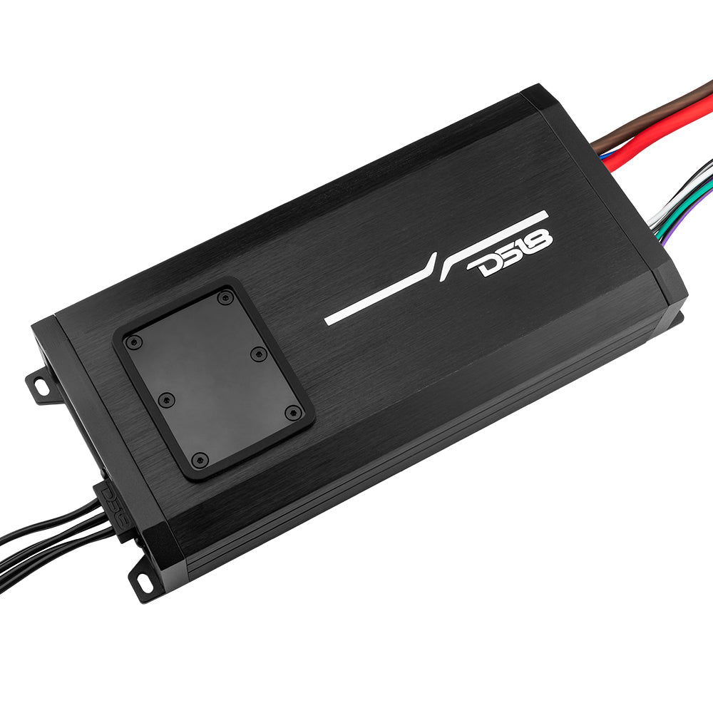 NXL 4-Channel Full-Range Class D IP67 Marine and Powersports Amplifier 4 x 150 Watts Rms @ 4-Ohm - DS18