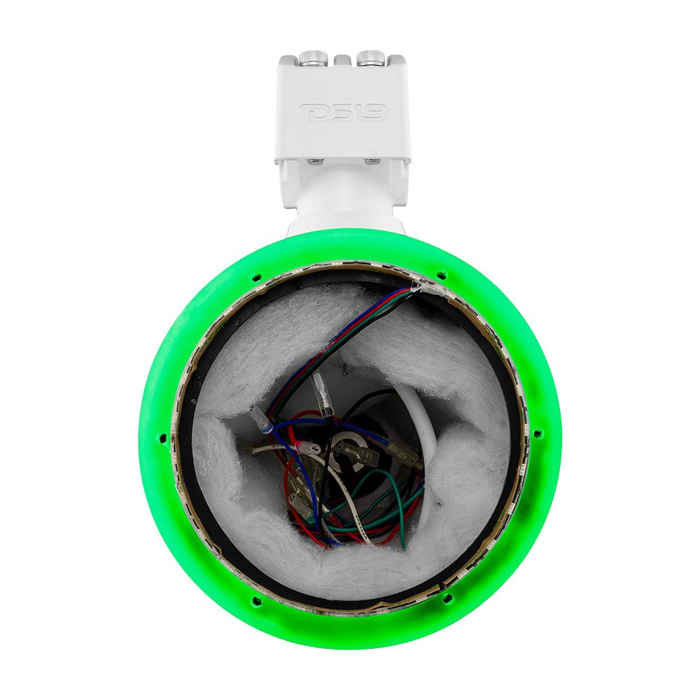 NXL 6.5" Marine and Powersports Empty Tower LED RGB Lights -White - DS18