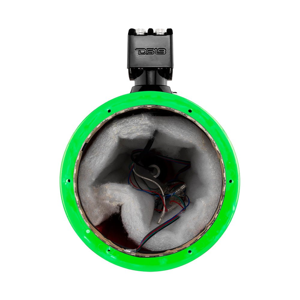 NXL 8" Marine and Powersports Empty Tower LED RGB Lights -Red - DS18