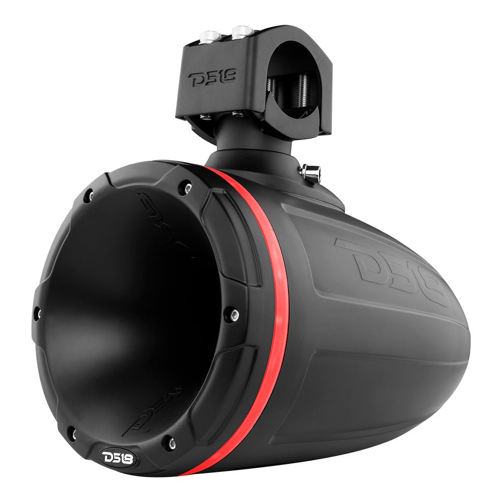 NXL 7" Marine and Powersports Driver Tower With LED RGB Lights 1.75" VC 300 Watts Rms - DS18
