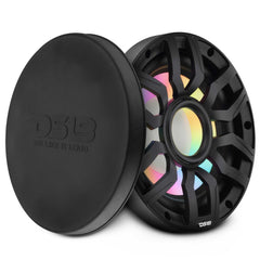 10” Marine Subwoofer with Hybrid Magnet Motor, Removable Grille and Digital LED Lights - 500W RMS 4-Ohm - DS18