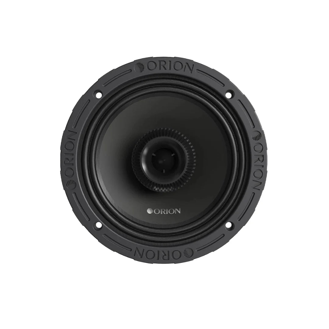 Orion XMT65.2 6.5" Water-Resistant Midrange Coaxial Speakers W/ Grills | 350W RMS 2 Ohm (Pair)