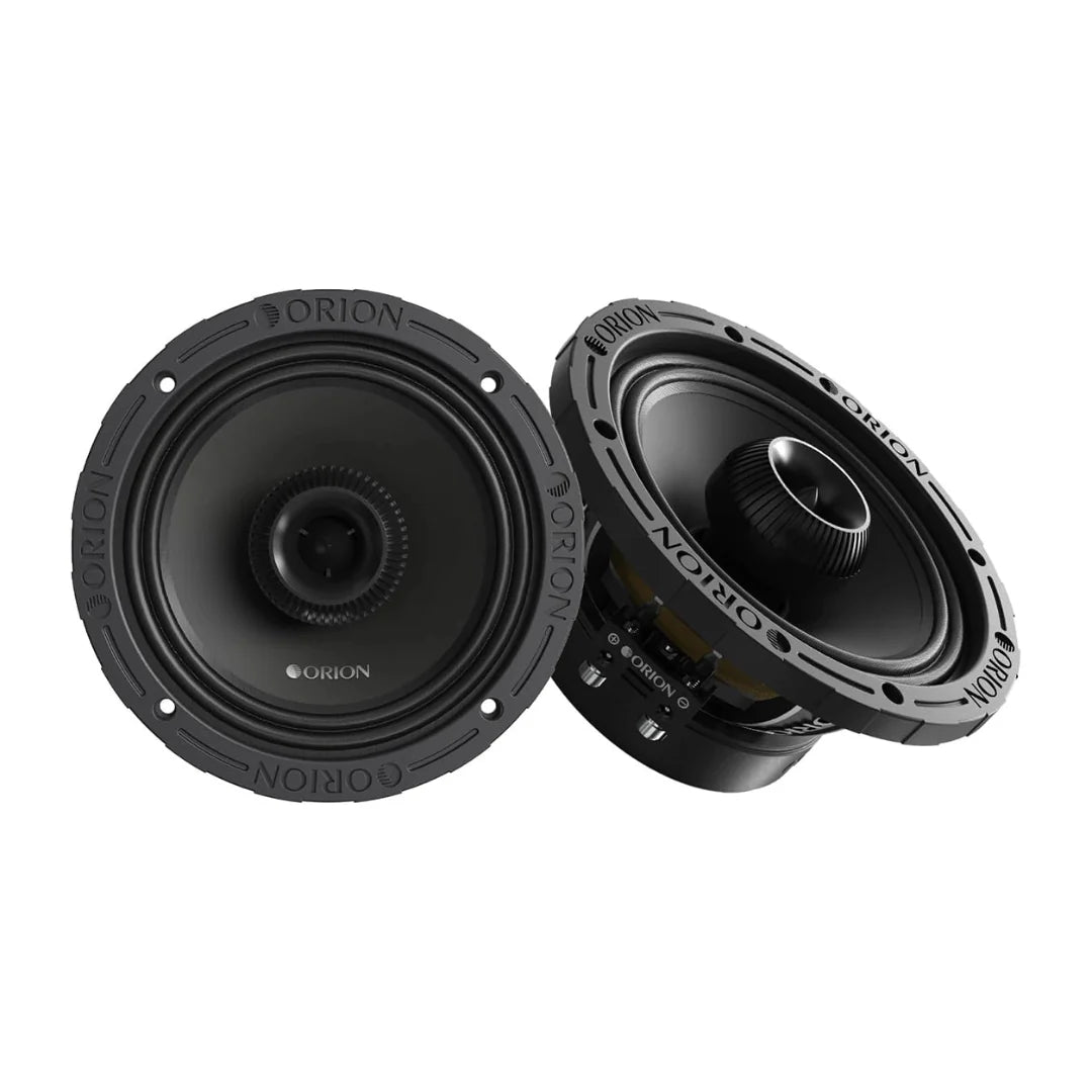 Orion XMT80.4 8" Water-Resistant Midrange Coaxial Speakers W/ Grills | 400W RMS 4 Ohm (Pair)